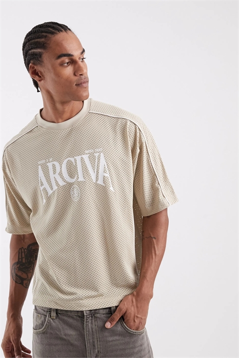 Объёмная футболка свободного кроя с надписью артикул 155867205