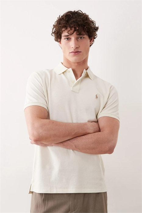 Поло с логотипом в виде значка, индивидуальный крой, пике артикул 154008473