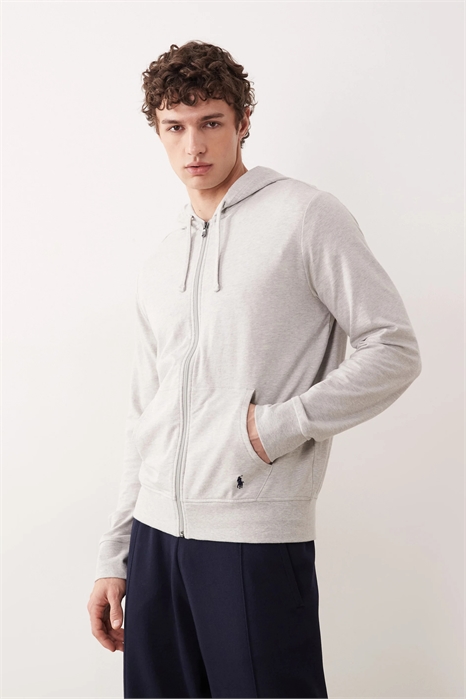 Толстовка с длинными рукавами и капюшоном артикул 154158046