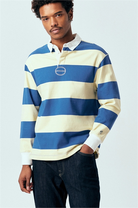 Свитшот-поло с полоской «Помпеи» артикул 154691382