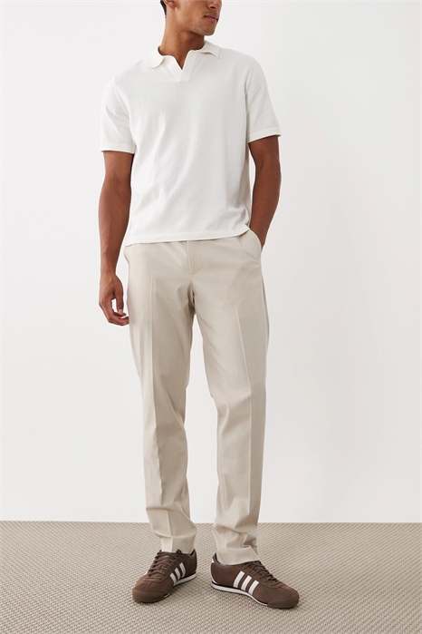 Брюки для костюма Milan, приталенный крой, цвет экрю co-ord артикул 156178212