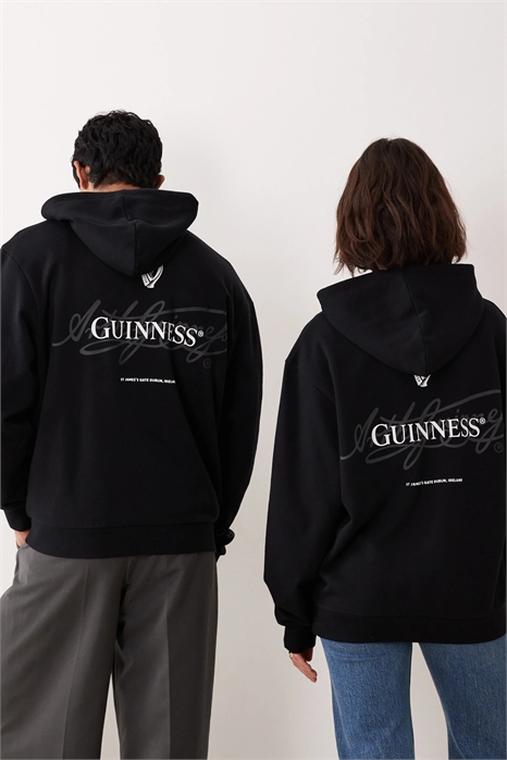 Универсальная толстовка свободного кроя с принтом Guinness артикул 155444569