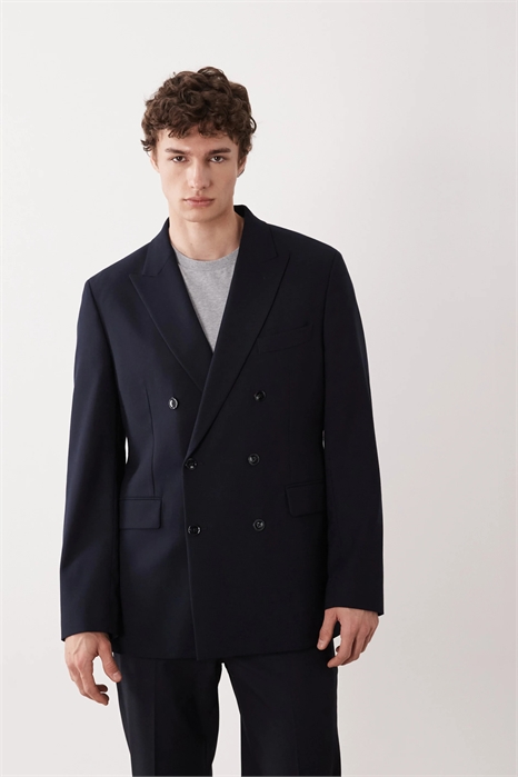 Блейзер с двойной застежкой и приталенным кроем co-ord артикул 156178225