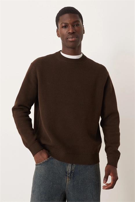 Свитер прямого кроя из 100% хлопка артикул 147380411