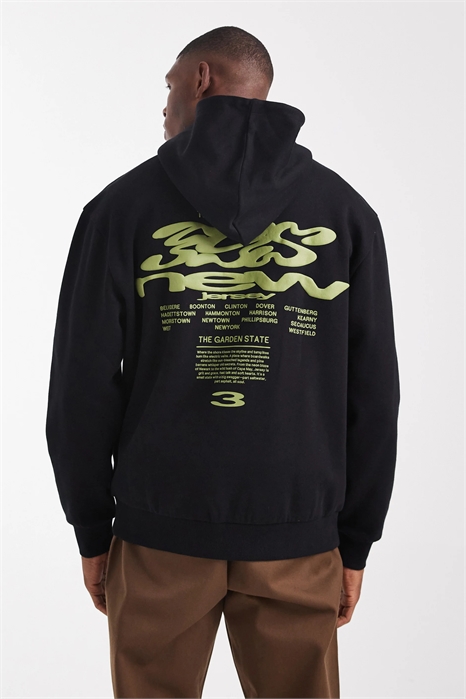 Толстовка с надписью и эффектом потертости артикул 150268110