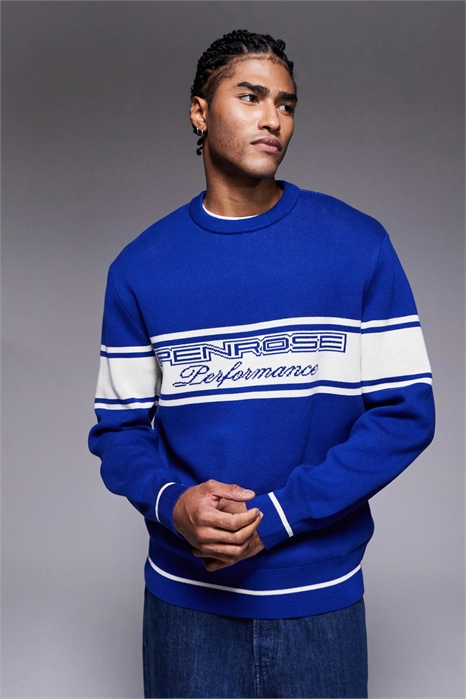 Свитер из мягкого трикотажа с принтом артикул 151896973