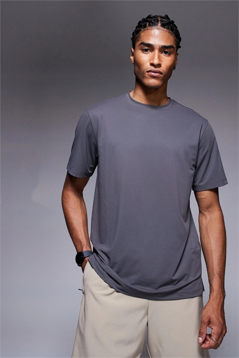 Тренировочная футболка Icon из быстросохнущей сетчатой ткани артикул 141825828