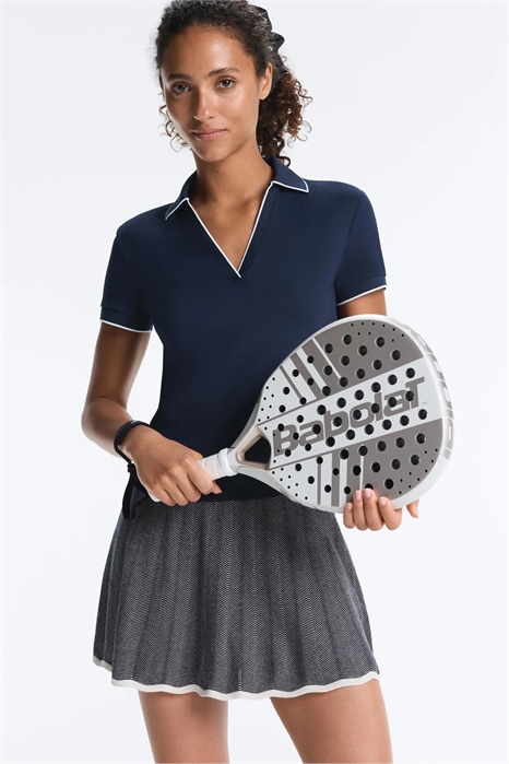 Поло с коротким рукавом и окантовкой от Comfortlux артикул 156649133