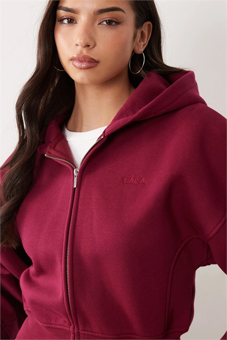 Толстовка с капюшоном на молнии «Cocoon» артикул 154635201