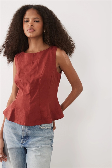 Топ с затянутой талией артикул 155388043
