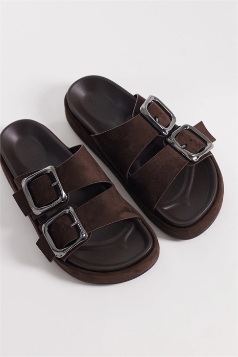 Сандалии Floyd с широкой подошвой и крупной пряжкой артикул 153250588