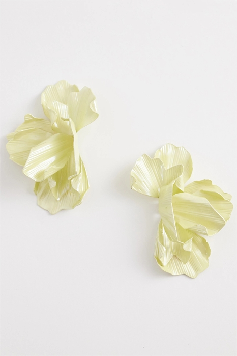 Серьги с крупными цветочными мотивами от Frangina артикул 154328051