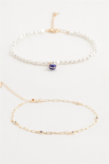 Браслет на лодыжку «Злооко» от nanedennon артикул 154328077