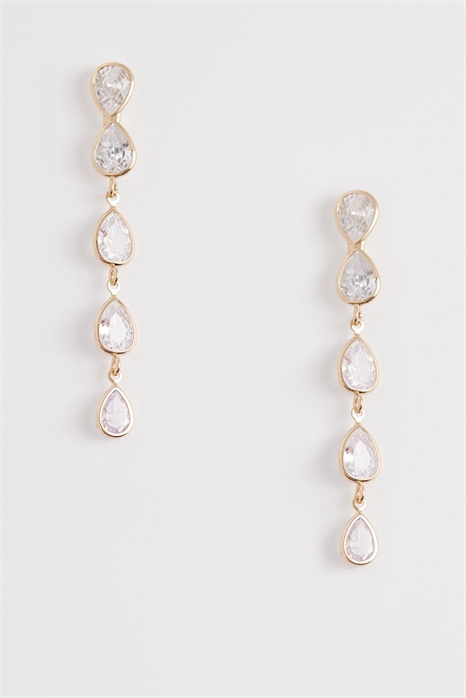Серьги-подвески с кристаллами Albenaladar артикул 154328047