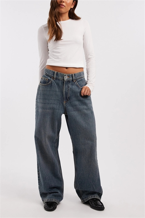Джинсы X001 с заниженной посадкой артикул 148410024