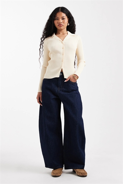 Джинсы Taylor с высокой талией и расклешенными брючинами артикул 148253621