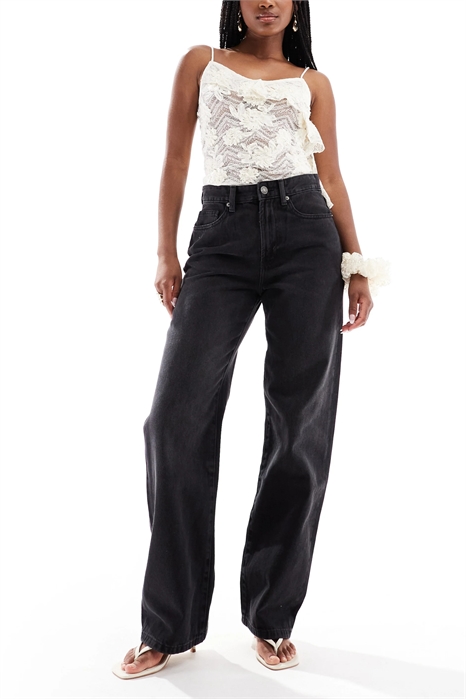 Джинсы прямой крой 91 артикул 143193400