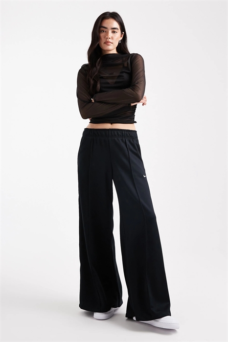 Брюки-треники с широкими штанинами артикул 142398992