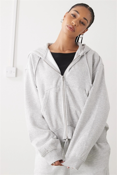 Худи Essence прямого кроя на молнии артикул 137131055