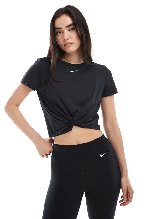 Футболка Nike One Training Dri-FIT с асимметричным вырезом артикул 142397939