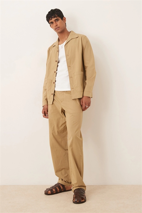 Брюки свободного кроя с прямыми брючинами co-ord артикул 148032047