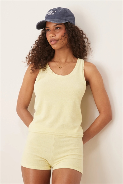 Футболка-топ из махровой ткани co-ord артикул 148222348