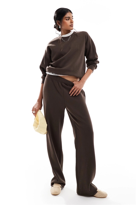Джоггеры с широкими брючинами co-ord артикул 149103070
