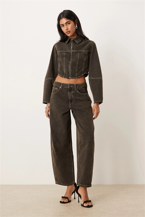 Джинсы с низкой посадкой артикул 150345046