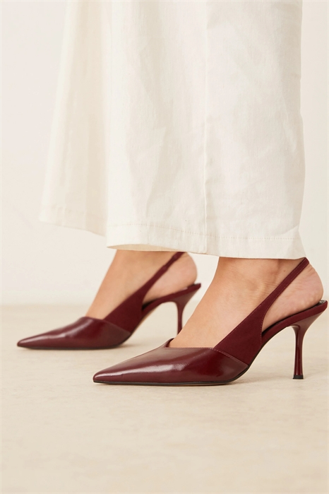 Туфли-лодочки с открытой пяткой на шпильке от Sabrina артикул 144644297