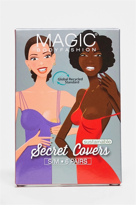 Водонепроницаемые накладки на соски Bodyfashion, упаковка из 6 штук артикул 143355630