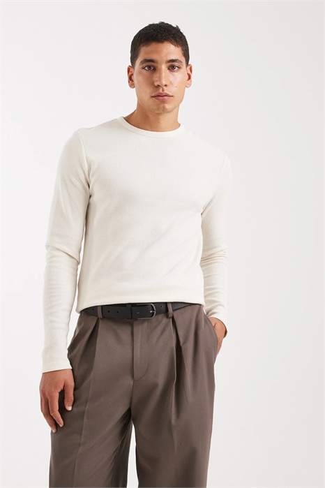 Облегающая футболка с длинным рукавом артикул 154053747