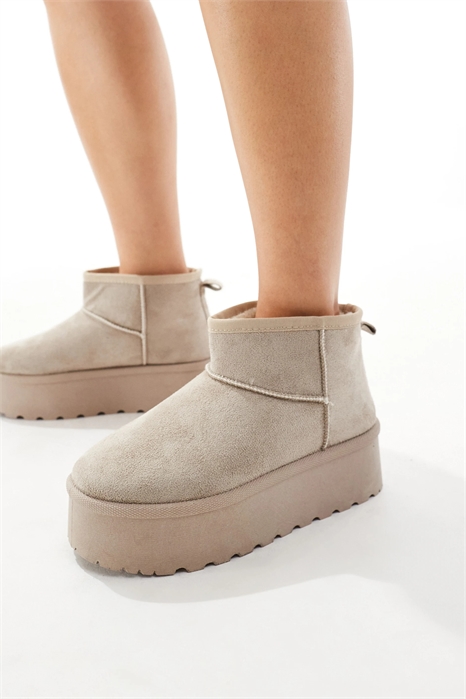 Мини-ботинки на плоской подошве артикул 148661699