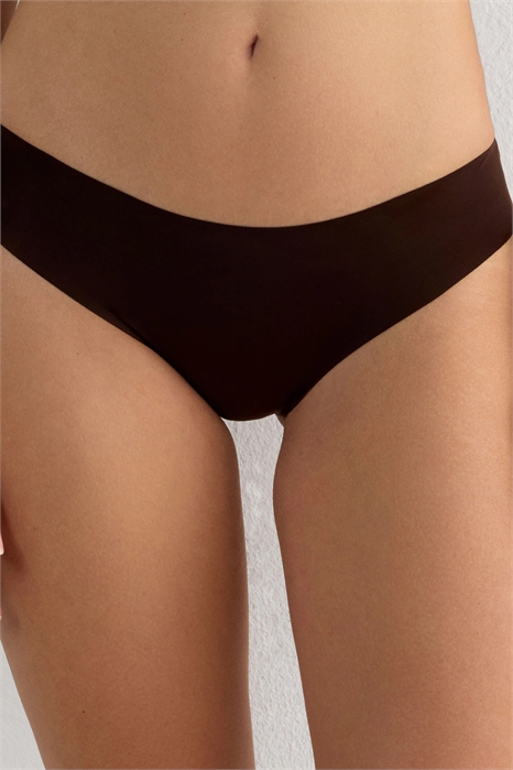 Трусики из микрофибры с плотным облегающим кроем артикул 153168366