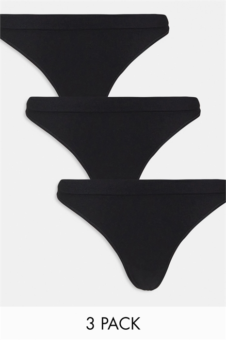 Стринги Cat Seamless, набор из 3 штук артикул 132380961