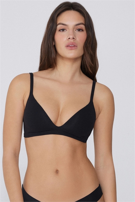 Лондонский бюстгальтер-треугольник с легкой подкладкой артикул 153540235