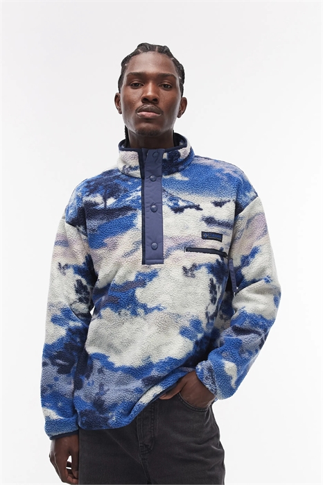 Флис Helvetia II с полузастежкой-кнопкой артикул 151343271