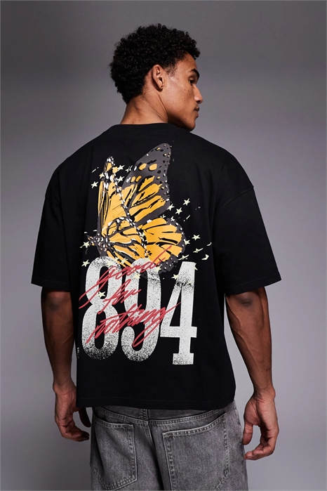 Футболка свободного кроя артикул 153517580