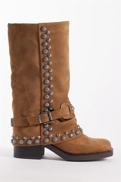 Ботинки Cami с застежкой-клипсой и заклепками артикул 154605437