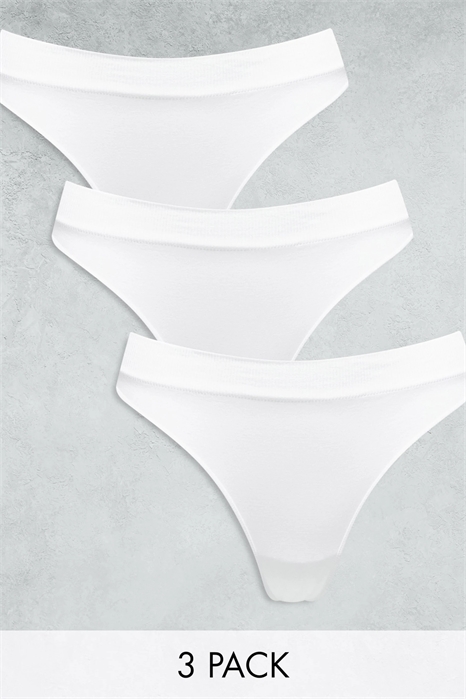 Стринги Cat Seamless, набор из 3 штук артикул 132380963