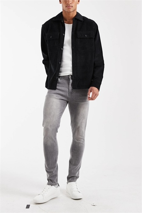 Джинсы с зауженным кроем артикул 156088274