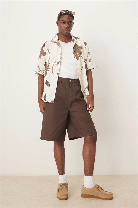 Шорты из парусины длинной длины артикул 141185921