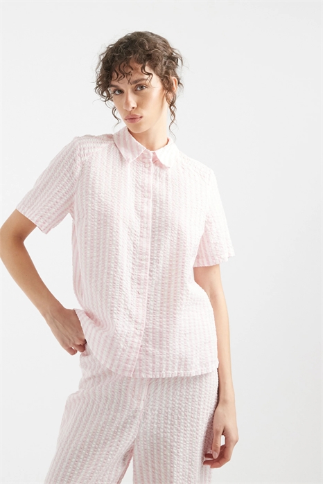 Рубашка с короткими рукавами co-ord артикул 154694223