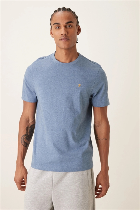 Футболка с логотипом Danny с короткими рукавами и прямым кроем артикул 154833175