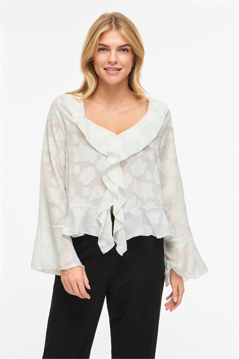 Топ с длинными рукавами артикул 156139685