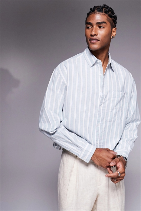 Рубашка свободного кроя артикул 140030350