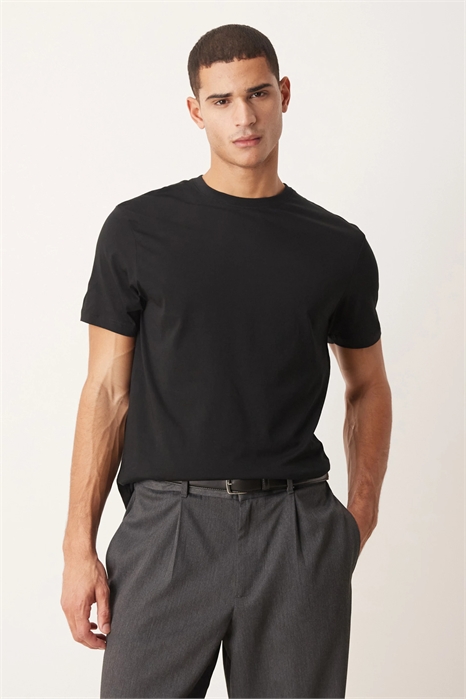 Футболка из хлопка SUPIMA премиум-класса, прямой крой артикул 148450366