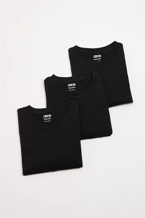 Набор из 3 футболок Essentials с прямым кроем артикул 151963311