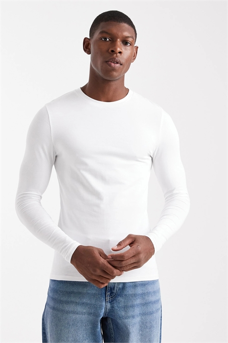 Футболка с длинным рукавом Essentials Muscle Fit артикул 148291186