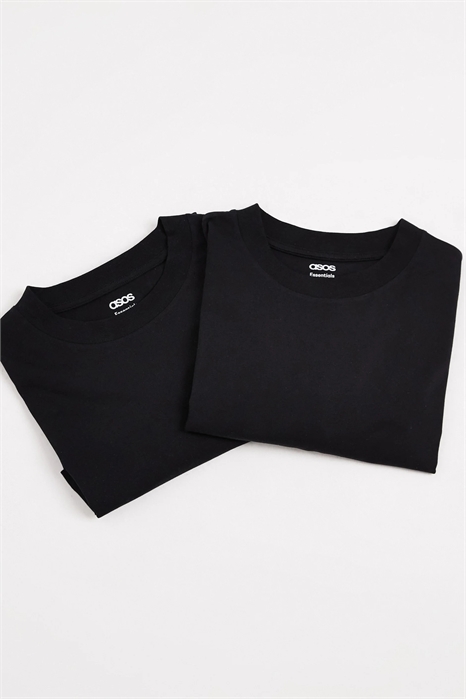 Набор из 2-х свободных футболок Essentials артикул 152930759