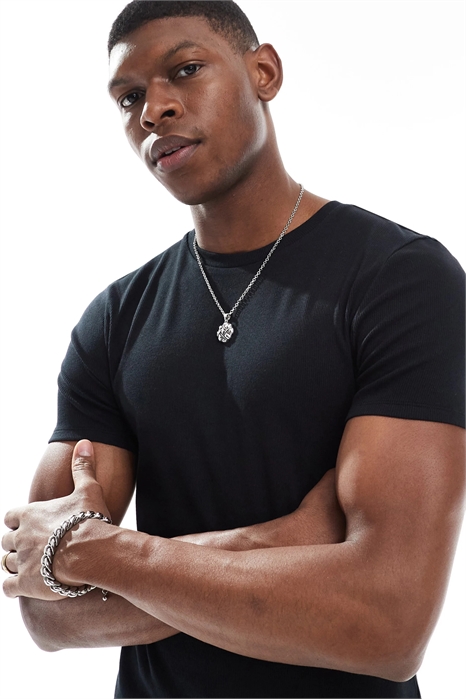 Футболка Essentials с облегающим кроем артикул 141274271